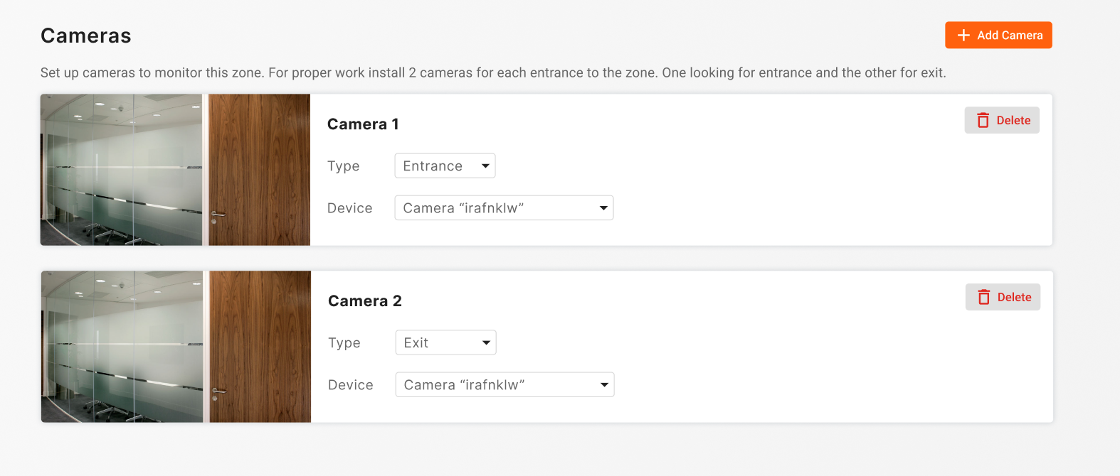 Staff Control analyzes video streams in real time